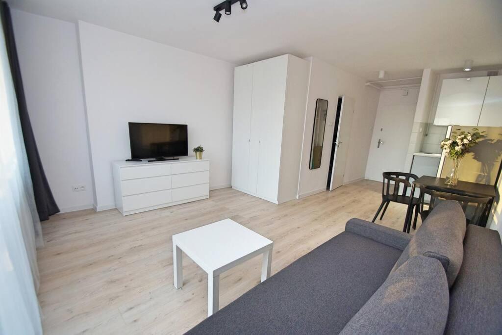 Katowice, Sokolska 33, City Center Appartement Buitenkant foto
